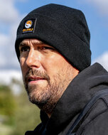 Black Patch Beanie - Guru