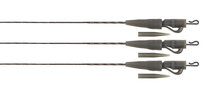 Fox Carp - Edges Naturals Submerge Lead Clip Leaders - Fox Carp