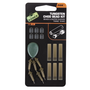Fox Carp - Edges Tungsten Chod Bead Kit x 6 Beads / Buffer Sleeves - Fox Carp