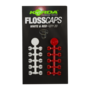 Korda - Flosscaps White &amp; Red - Korda