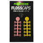 Korda - Flosscaps Pink &amp; Yellow - Korda