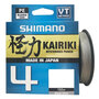 Shimano - PROMO Lijn gevlochten Kairiki 4 Steel Grey / 150m - Shimano