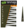 Fox Carp - Edges Naturals Power Grip Naked line Tail Rubbers / Size 7 - Fox Carp