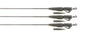 Fox Carp - Edges Naturals Submerge Lead Clip Leaders - Fox Carp