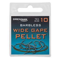 Drennan - Haken Wide Gape Pellet Barbless - Drennan