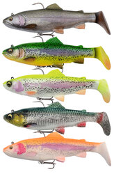 Savage Gear - PROMO 4D Trout Rattle Shad Sinking - 12.5cm /  35gr - Savage Gear