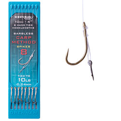 Drennan - 4″ Carp Method Spikes Barbless / 10.0cm - Drennan