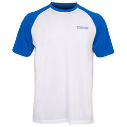 Preston - Lightweight White Raglan T-Shirt - Preston