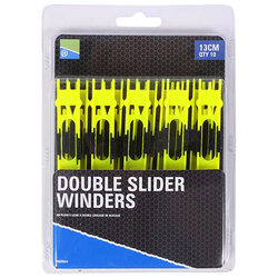Preston - Double Slider Winders / 13cm Yellow - Preston