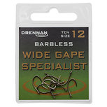 Drennan - Haken Wide Gape Specialist Barbless - Drennan Drennan - Haken Wide Gape Specialist Barbless - Drennan