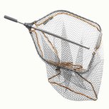 Savage Gear - Schepnet Pro Folding Rubber Large Mesh Landing Net XL - Savage Gear Savage Gear - Schepnet Pro Folding Rubber Large Mesh Landing Net XL - Savage Gear