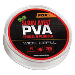 Fox Carp - End Tackle Slow Melt PVA Funnel & Plunger Wide Refill - Fox Carp Fox Carp - End Tackle Slow Melt PVA Funnel & Plunger Wide Refill - Fox Carp