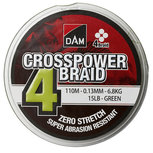 DAM - Lijn gevlochten Crosspower 4-Braid - DAM DAM - Lijn gevlochten Crosspower 4-Braid - DAM