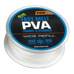 Fox Carp - End Tackle Fast Melt PVA Funnel & Plunger Wide Refill - Fox Carp Fox Carp - End Tackle Fast Melt PVA Funnel & Plunger Wide Refill - Fox Carp
