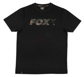Fox Carp - T-Shirt Fox Black / Camo Raglan - Fox Carp Fox Carp - T-Shirt Fox Black / Camo Raglan - Fox Carp
