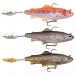 Savage Gear - Softbaits SG 4D Trout Spin Shad - 110mm - 40g - Savage Gear Savage Gear - Softbaits SG 4D Trout Spin Shad - 110mm - 40g - Savage Gear