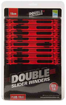 Lijnlatten Double Slider Winders 18Cm Red in a tray - Preston Lijnlatten Double Slider Winders 18Cm Red in a tray - Preston