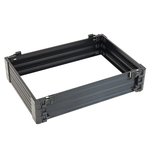 Zitmand accessoire F2 Rehausse 90 Alu Anodise Noir F2 - Rive Zitmand accessoire F2 Rehausse 90 Alu Anodise Noir F2 - Rive