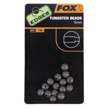 End Tackle Edges 5mm Tungsten Beads x 15 - Fox Carp End Tackle Edges 5mm Tungsten Beads x 15 - Fox Carp