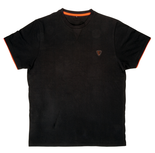 T-Shirt Black / Orange Brushed Cotton T - Fox Carp T-Shirt Black / Orange Brushed Cotton T - Fox Carp