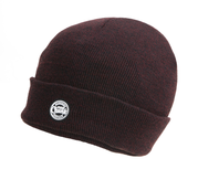 Muts Chunk Burgundy/Black Marl Beanie - Fox Carp Muts Chunk Burgundy/Black Marl Beanie - Fox Carp