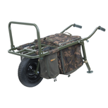 Trolley FX Explorer Barrow and Camo Lite Bag inc 2 straps & mesh bags - Fox Carp Trolley FX Explorer Barrow and Camo Lite Bag inc 2 straps & mesh bags - Fox Carp