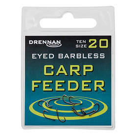 Drennan - Haken Eyed Carp Feeder Barbless - Drennan