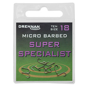 Drennan - Haken Super Specialist Barbed - Drennan