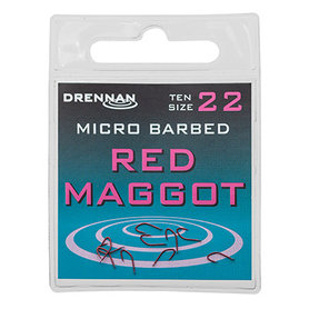 Drennan - Haken Red Maggot Barbed - Drennan