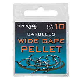 Drennan - Haken Wide Gape Pellet Barbless - Drennan