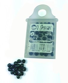 Sensas - Lood Competition Loodkorrels gelakt - Sensas