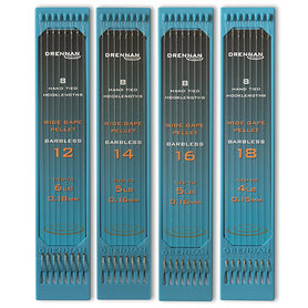 Drennan - Onderlijnen Wide Gape Pellet Barbless / 15cm  - Drennan