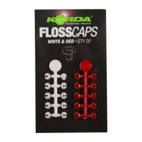 Korda - Flosscaps White & Red - Korda