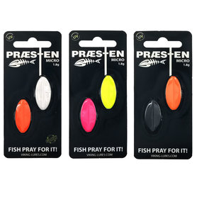 Viking Lures - Spinners & lepels Præsten Micro - 1,8 gram - Viking Lures