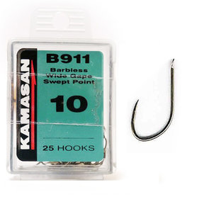 Kamasan - HameçonsWide Gape Spade End Barbless - B911 - Elite