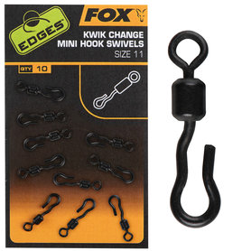 Fox Carp - Kwik Change Mini Hook Swivels - Fox Carp