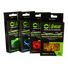Sensas - Holle elastiek Hollow Competition Super Soft / 5m - Sensas