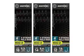 Matrix - Onderlijn MXC-2 Barbless 10cm X-Strong Pole Rigs - Matrix