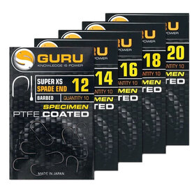 Guru - Hameçons Super XS Spade End Barbed - Guru