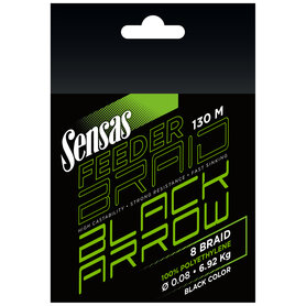 Sensas - Lijn gevlochten Black Arrow Feeder Braid / 130m - Sensas