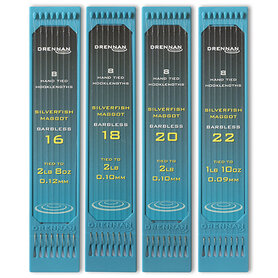 Drennan - Onderlijnen Silverfish Maggot Barbless / 15cm - Drennan