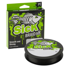 Berkley - Fil tressé Sick Braid Black - 150m - Berkley