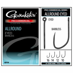 Gamakatsu - Haken PRO-C Allround Eyed A1 PTFE BL - Gamakatsu
