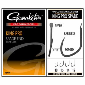 Gamakatsu - Haken PRO-C King Pro Spade A1 PTFE BL - Gamakatsu