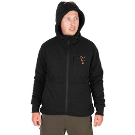 Fox Carp - Sherpa Jacket Black & Orange - Fox Carp