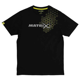 Matrix - Hex Print T-Shirt Black  - Matrix