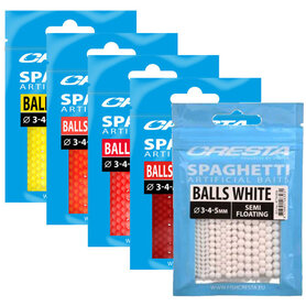 Cresta - Kunstaas Spaghetti Balls / 3, 4 & 5mm - Cresta