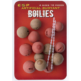 ESP - Kunstaas Artificial Buoyant Boilies / Brown & Red Fishmeal - ESP