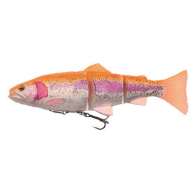 Savage Gear - Softbaits SG 4D Line Thru Trout Medium Sink Albino  - 20cm / 98gr - Savage Gear