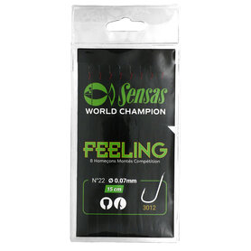 Sensas - Onderlijn Feeling Competition18 cm - 3012 Rood - Sensas